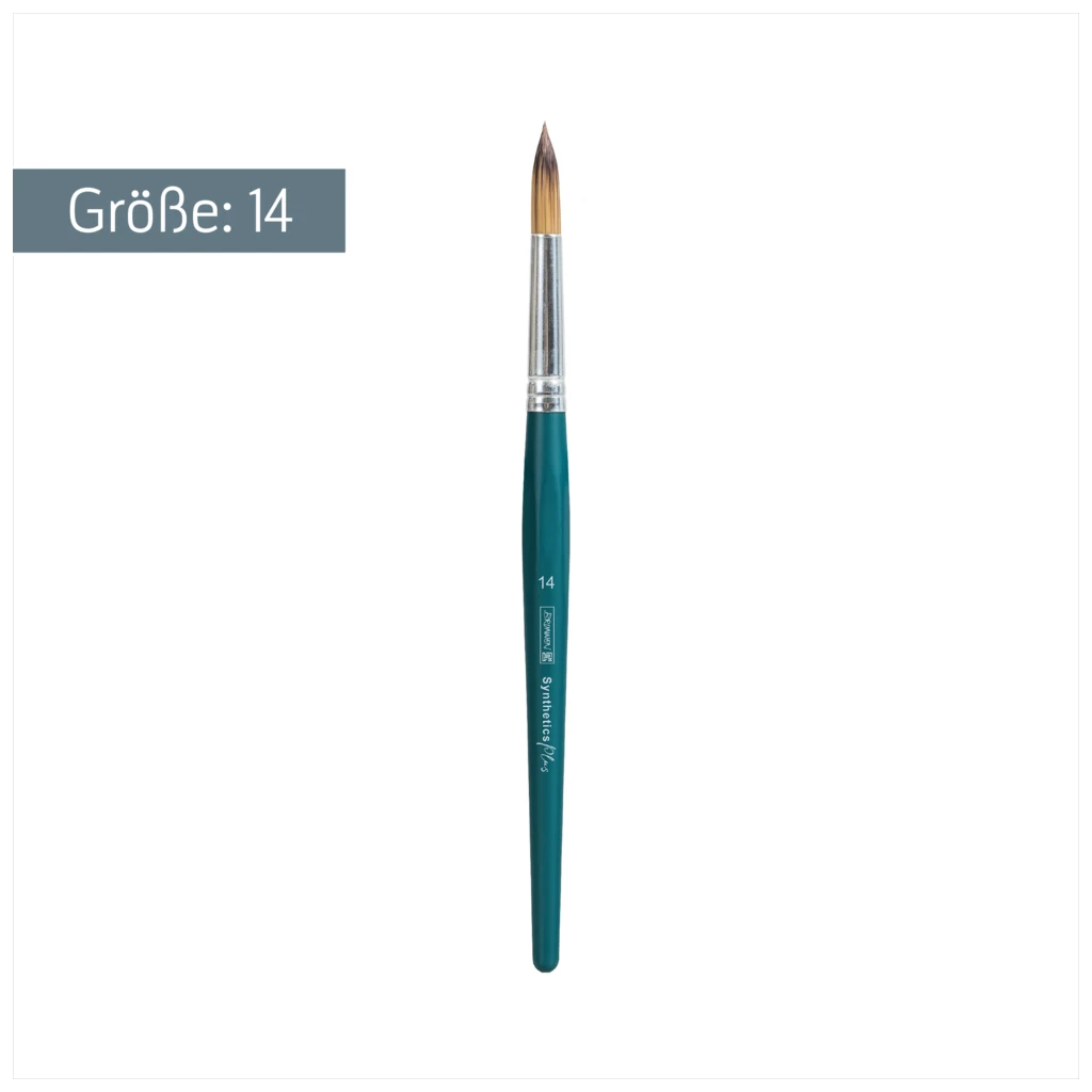 Kunsthaarpinsel „Synthetics Plus“ rund | 14