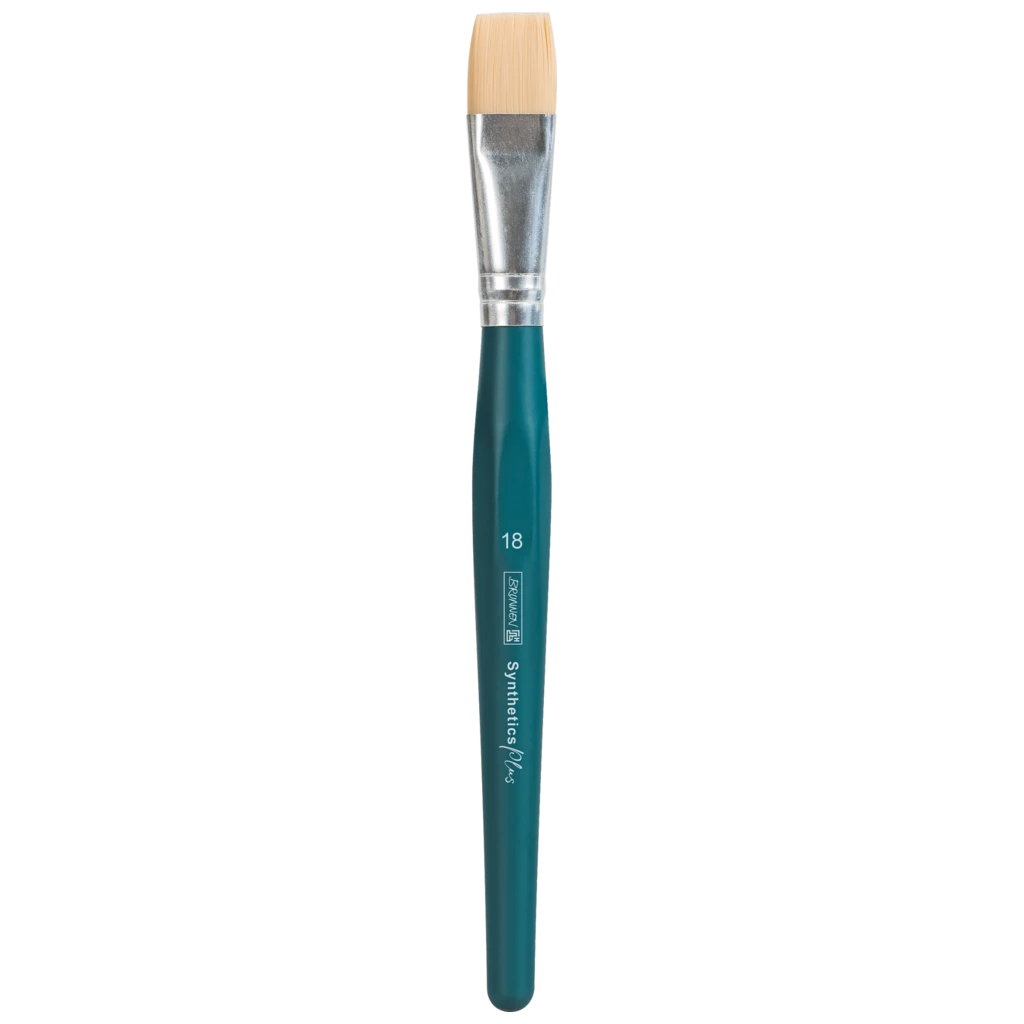 Kunsthaarpinsel „Synthetics Plus“ flach | 18