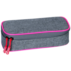 Schlampermäppchen „Stone“ | 1 Klappe(n), neonpink