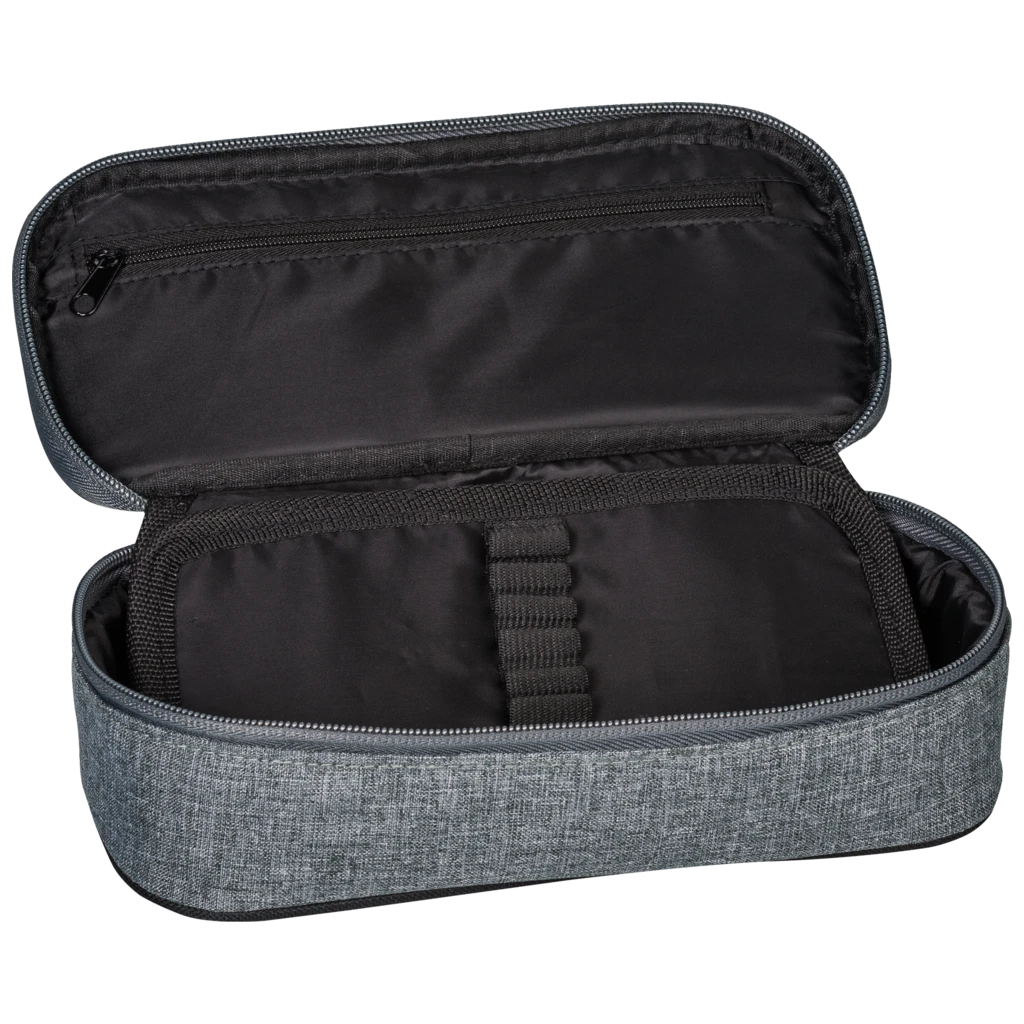 Schlampermäppchen „Stone“ | 1 Klappe(n), black