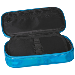 Schlampermäppchen „Electric“ | 1 Klappe(n), blue