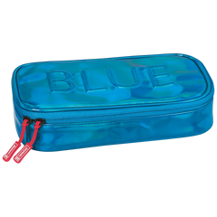 Schlampermäppchen „Electric“ | 1 Klappe(n), blue