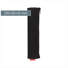 Schlampermäppchen Colour Code mit Gummiband | onyx