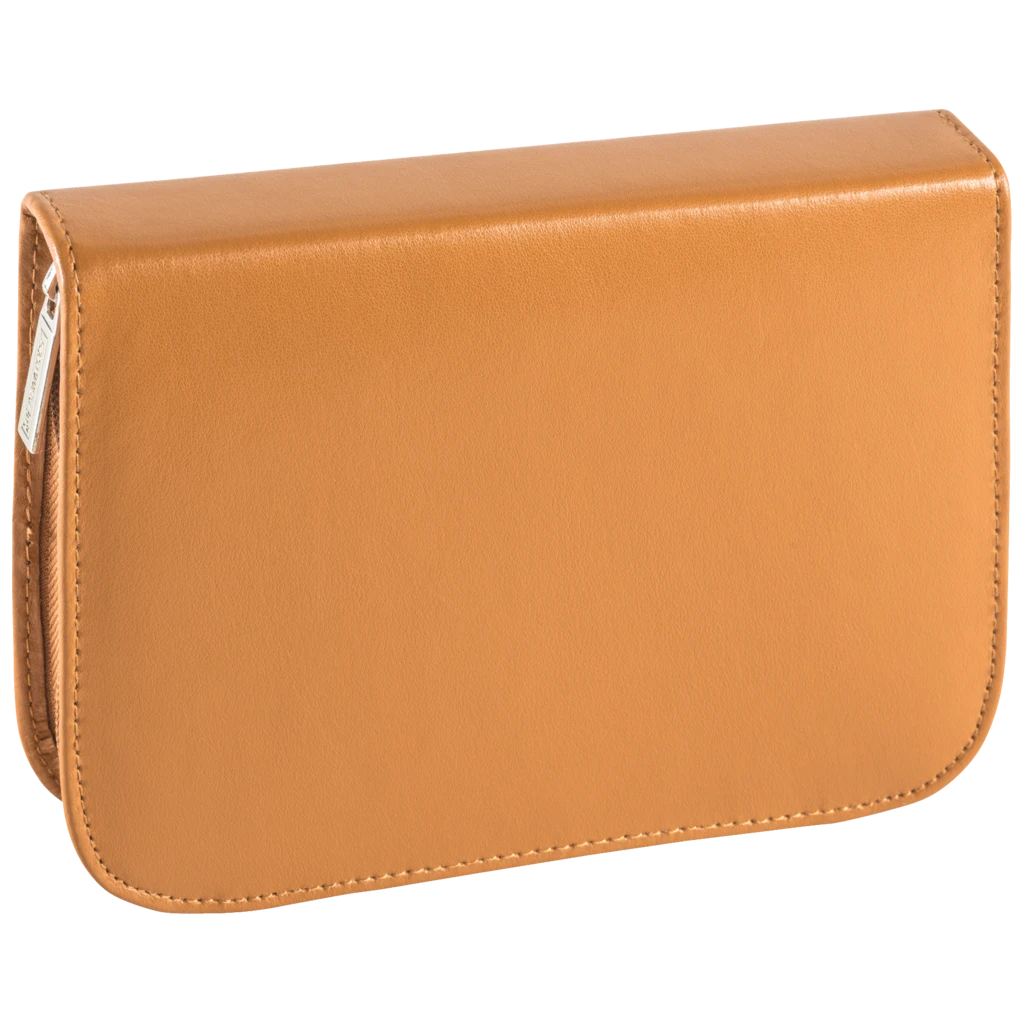 Federmäppchen | 1 Klappe(n), braun