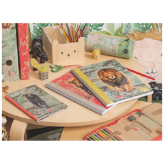 Schlampermäppchen s'maepp M Safari World | grün