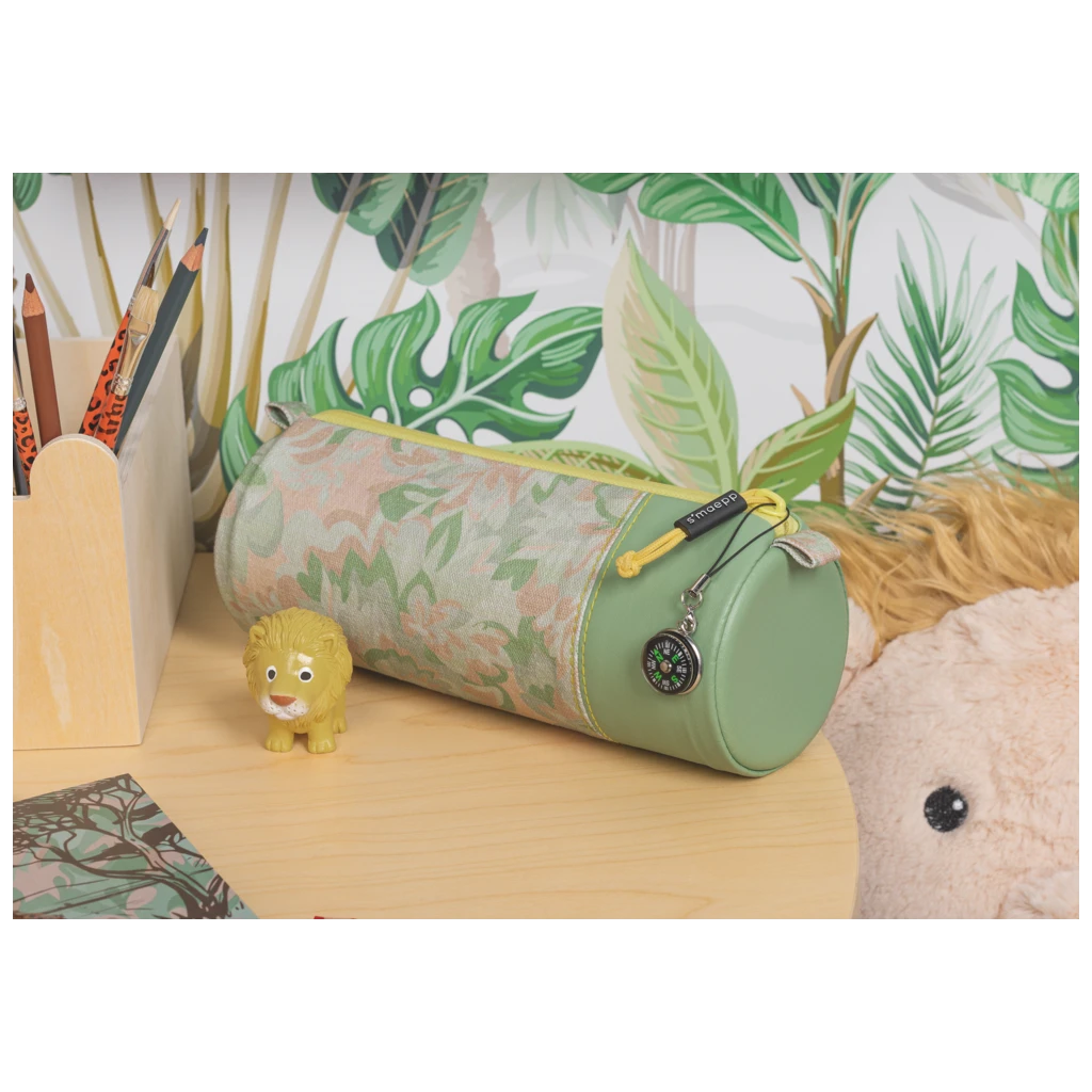 Schlampermäppchen s'maepp M Safari World | grün