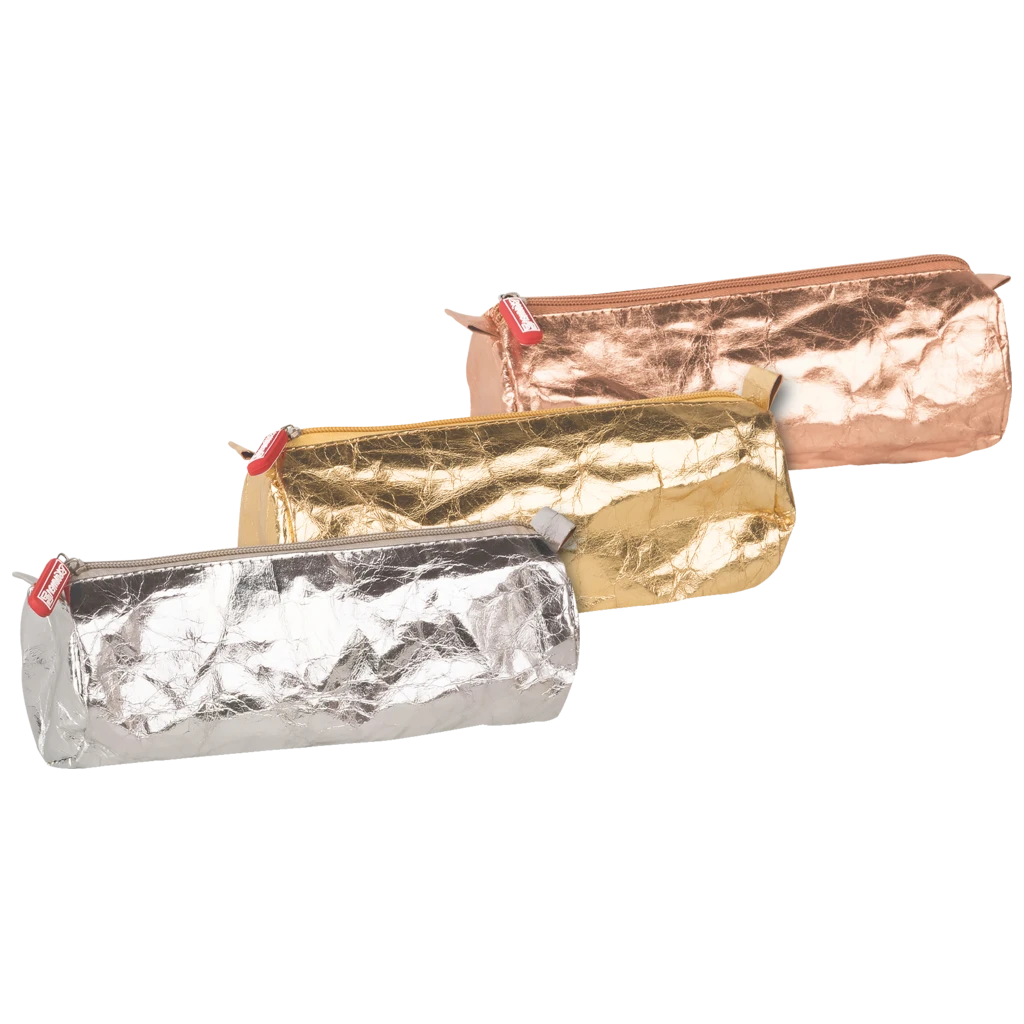 Schlampermäppchen Metallic | sortiert