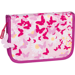 Federmäppchen „Schmetterlinge“ | pink/rosa