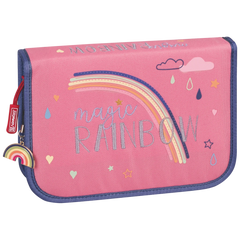 Federmäppchen Magic Rainbow | 2 Klappe(n), rosa