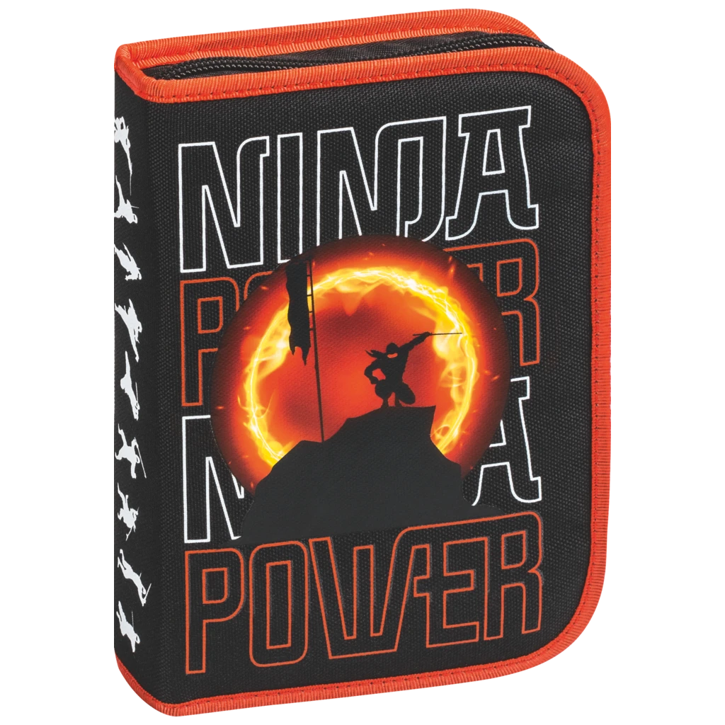 Federmäppchen Ninja Power | 2 Klappe(n)
