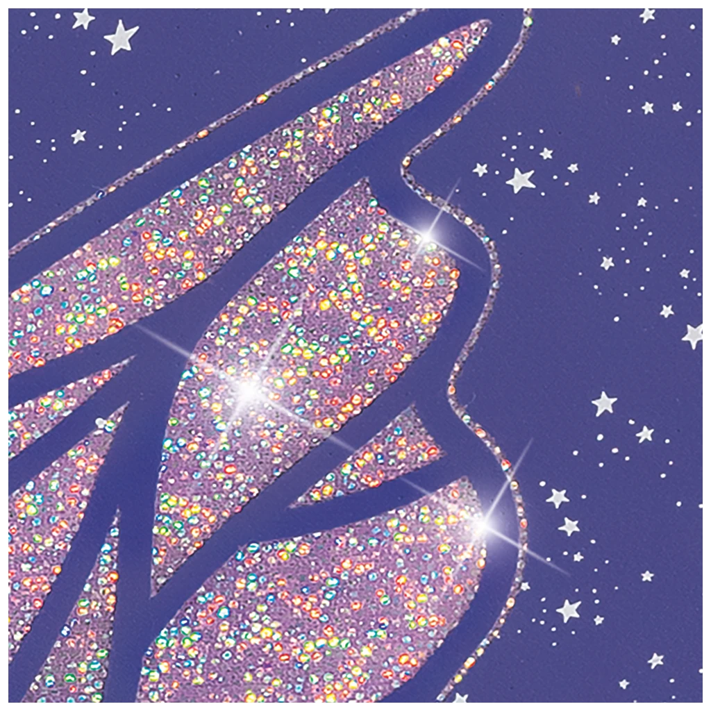 Federmäppchen Magic Butterfly | 2 Klappe(n), rosarot/lila