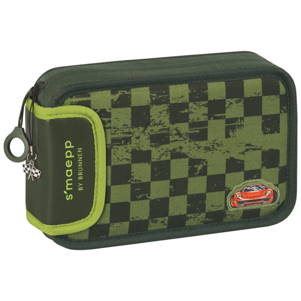 Federmäppchen s'maepp Fast Wheels | grün/mehrfarbig