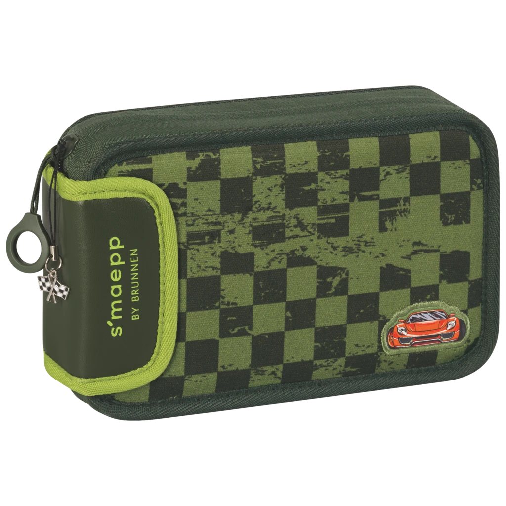 Federmäppchen s'maepp Fast Wheels | grün/mehrfarbig