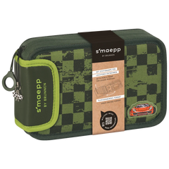 Federmäppchen s'maepp Fast Wheels | grün/mehrfarbig