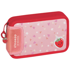 Federmäppchen s'maepp Fruity Love | rosa/rot