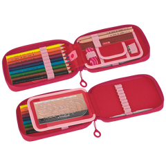 Federmäppchen s'maepp Fruity Love | rosa/rot