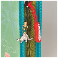 Federmäppchen Dinosaurier | 2 Klappe(n), grün