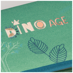 Federmäppchen Dinosaurier | 2 Klappe(n), grün