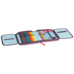 Federmäppchen Unicorn Princess | 2 Klappe(n), rosa