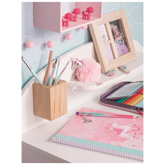 Federmäppchen Unicorn Princess | 2 Klappe(n), rosa