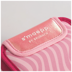 Federmäppchen s'maepp Fruity Love | 3 Reißverschlüsse, rosa/rot