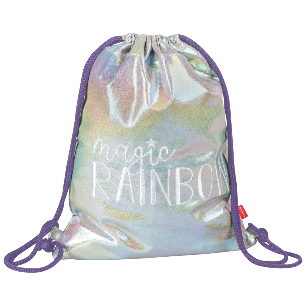 Sportbeutel Magic Rainbow | violett/mehrfarbig