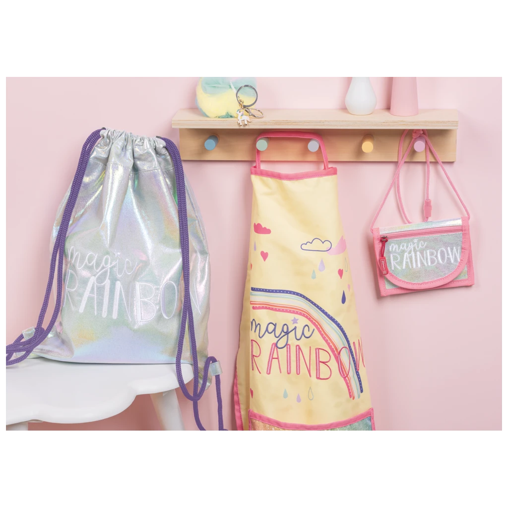 Sportbeutel Magic Rainbow | violett/mehrfarbig