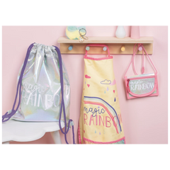 Sportbeutel Magic Rainbow | violett/mehrfarbig