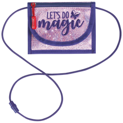 Brustbeutel Magic Butterfly | rosarot/lila