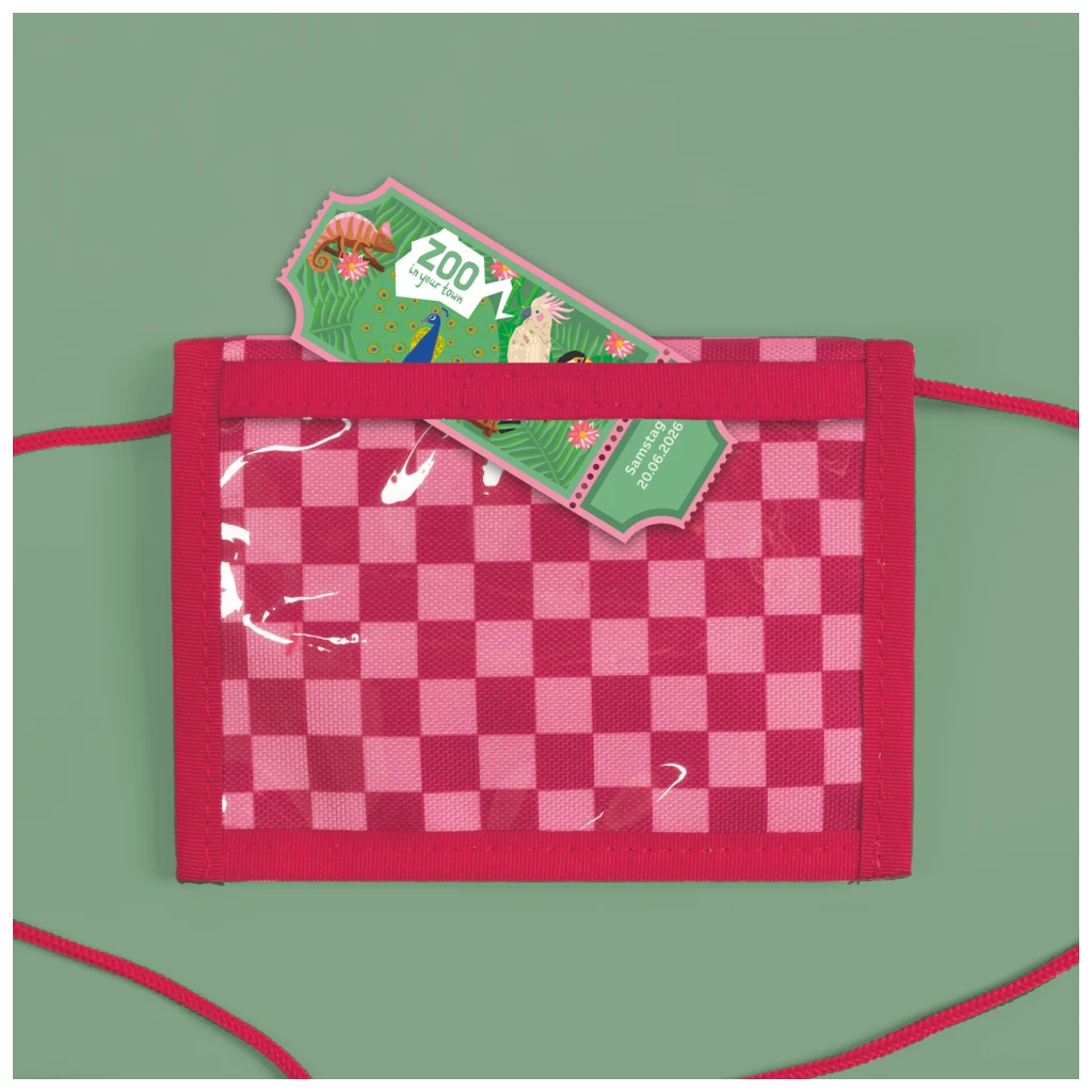 Brustbeutel Fruity Love | rosa/rot