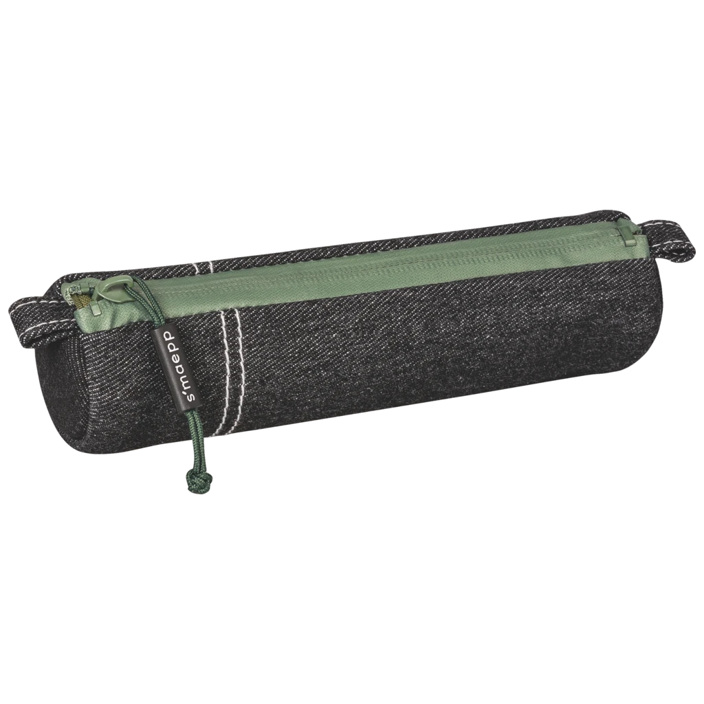 Schlampermäppchen s'maepp S „Urban Classic“ | grün/dunkelgrau