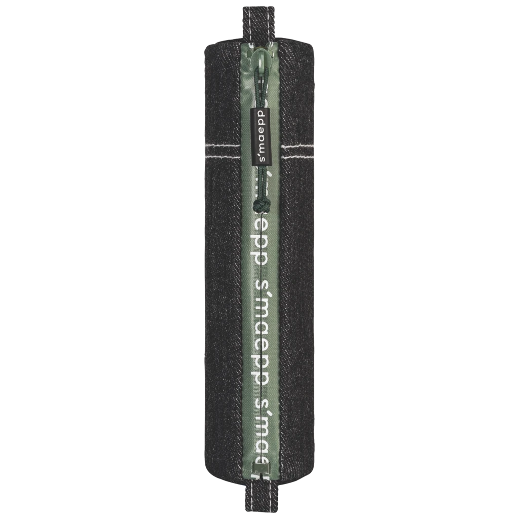 Schlampermäppchen s'maepp S „Street Style“ | grün/dunkelgrau