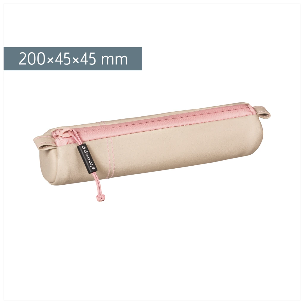 Schlampermäppchen s'maepp S „Jungle Vibes“ | creme/rosa