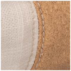 Schlampermäppchen s'maepp S „Cork“ | creme/braun