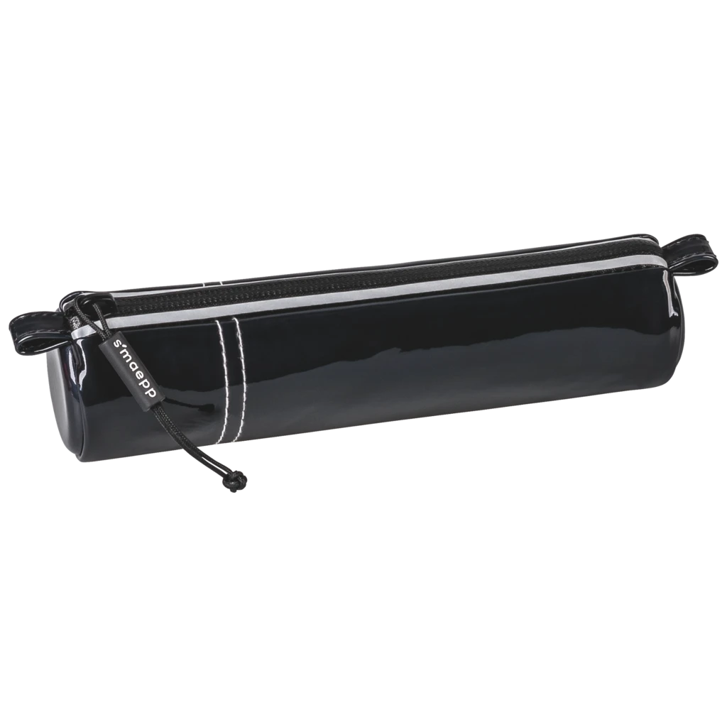 Schlampermäppchen s'maepp S „Vinyl“ | schwarz