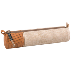 Schlampermäppchen s'maepp S „Perforated“ | beige/braun