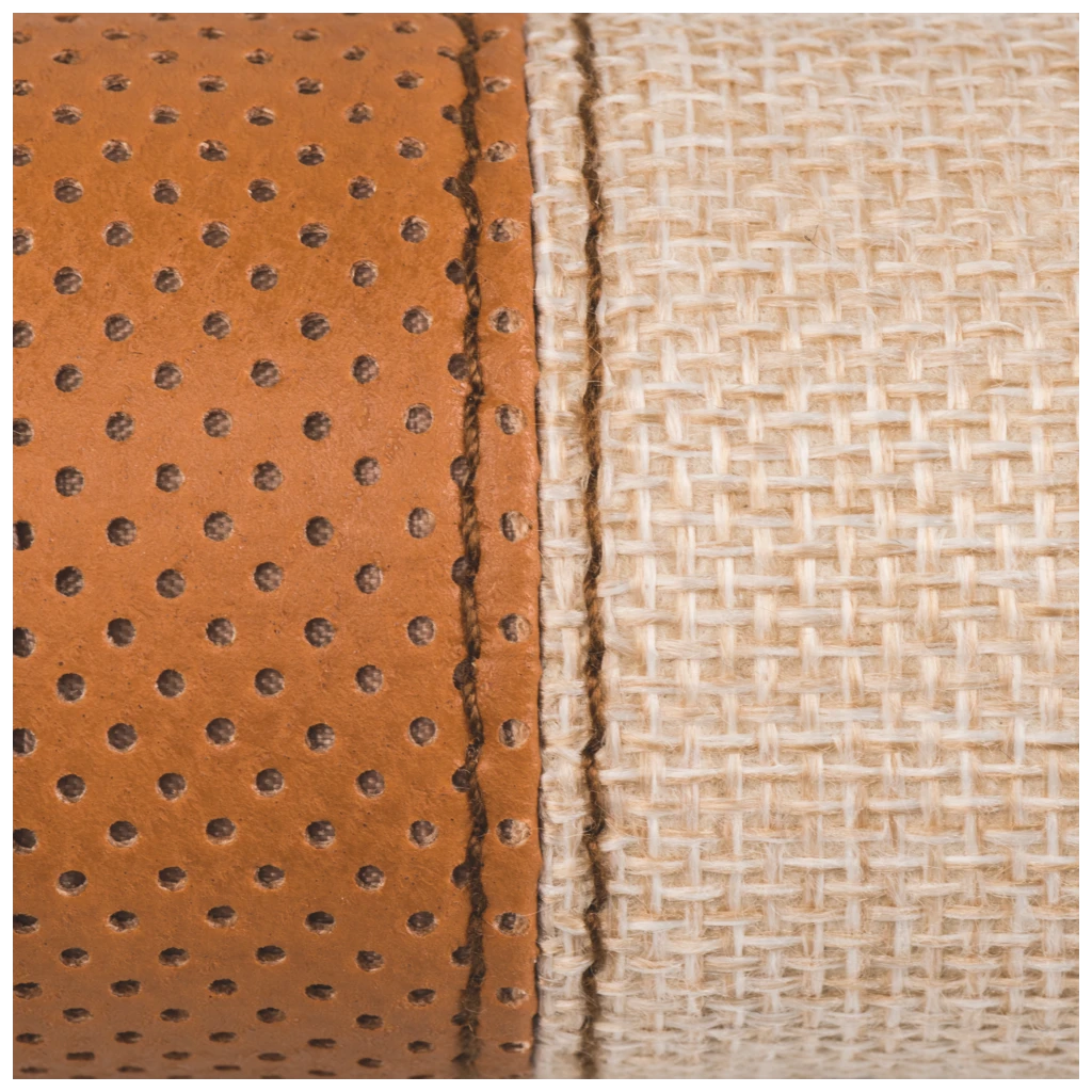 Schlampermäppchen s'maepp S „Perforated“ | beige/braun