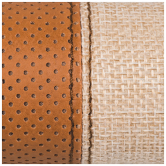 Schlampermäppchen s'maepp S „Perforated“ | beige/braun