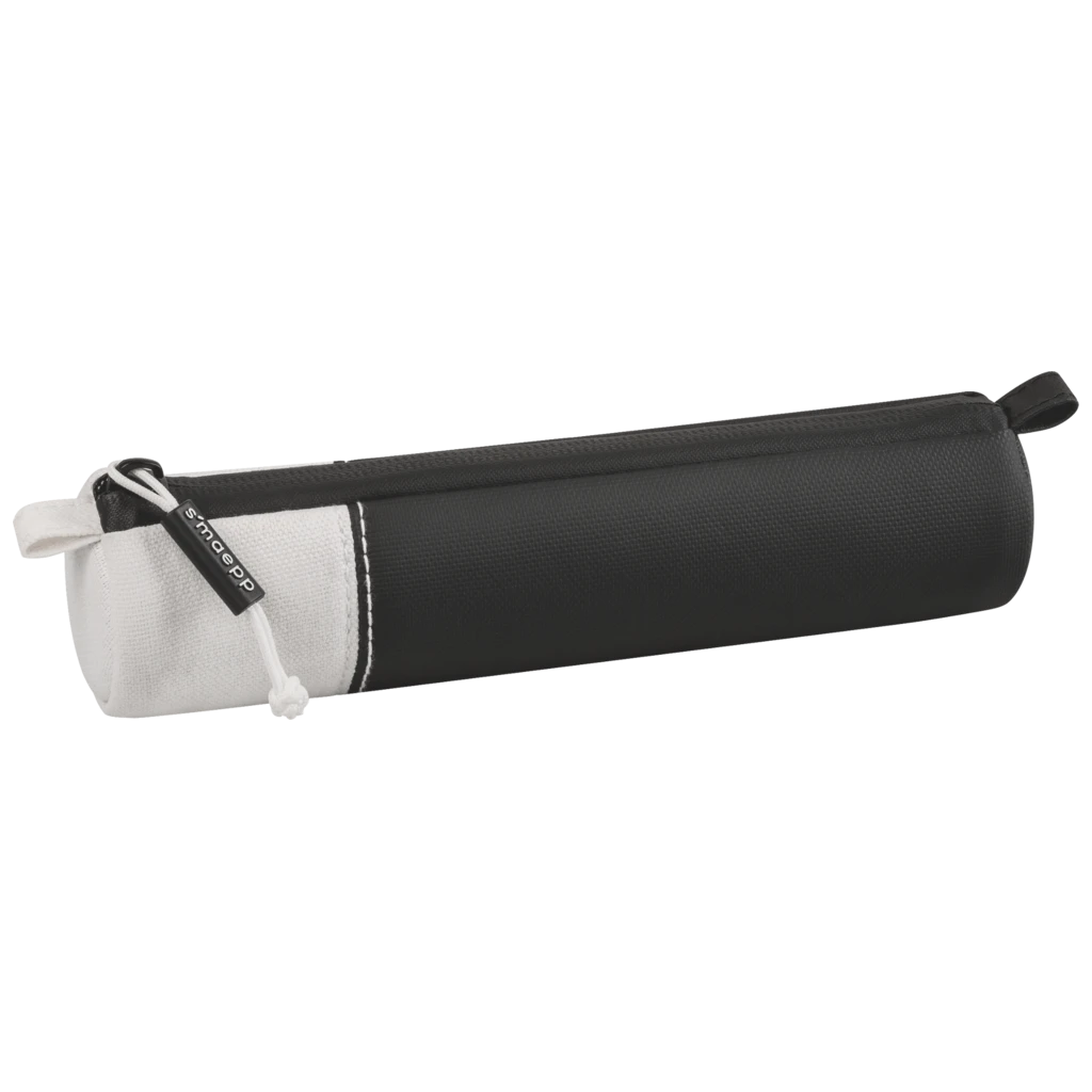 Schlampermäppchen s'maepp S „Jeans“ | weiß/schwarz