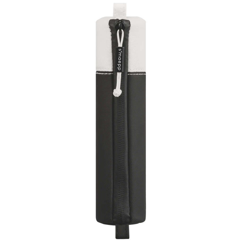 Schlampermäppchen s'maepp S „Jeans“ | weiß/schwarz