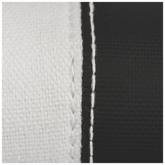 Schlampermäppchen s'maepp S „Jeans“ | weiß/schwarz