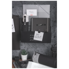 Schlampermäppchen s'maepp S „Jeans“ | weiß/schwarz