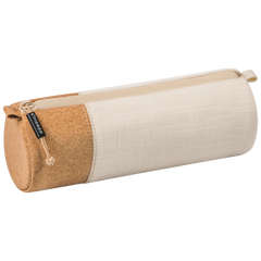 Schlampermäppchen s'maepp M „Linen“ | creme/braun