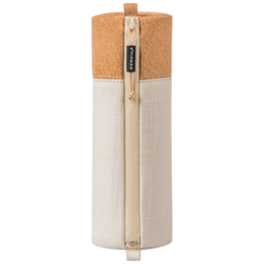 Schlampermäppchen s'maepp M „Linen“ | creme/braun