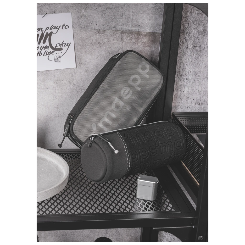 Schlampermäppchen s'maepp M „Deep Dive“ | dunkelgrau