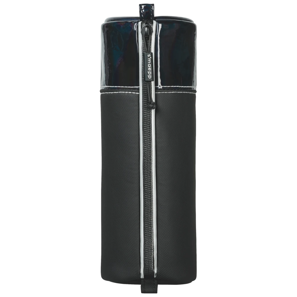 Schlampermäppchen s'maepp M „Vinyl“ | schwarz