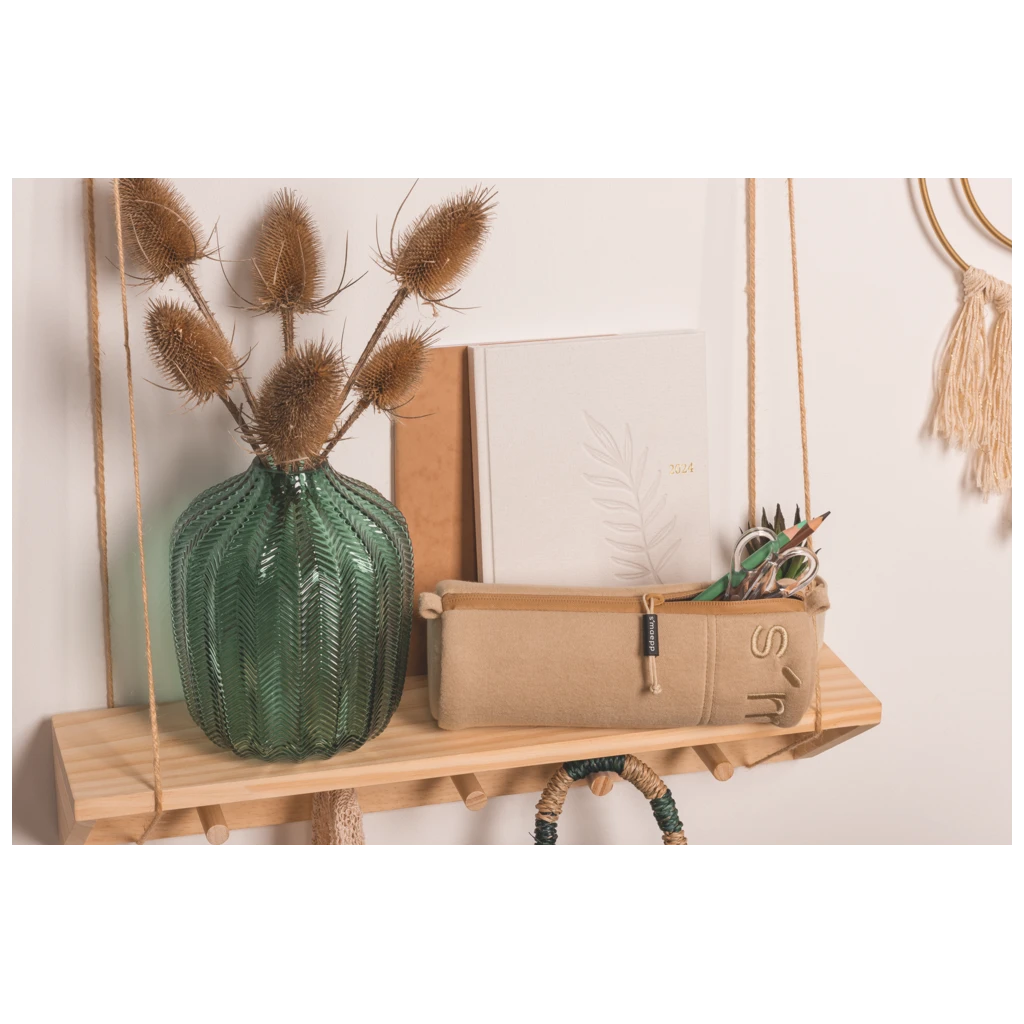 Schlampermäppchen s'maepp M „Mocha“ | beige