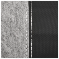 Schlampermäppchen s'maepp M „Grey“ | hellgrau/schwarz