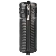 Schlampermäppchen s'maepp M „Carbon“ | schwarz/silber