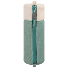 Schlampermäppchen s'maepp M „Eucalyptus“ | weiß/eukalyptus